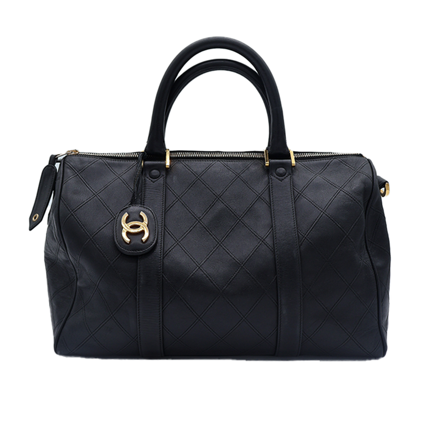 CHANEL QUILTED DUFFLE BAG