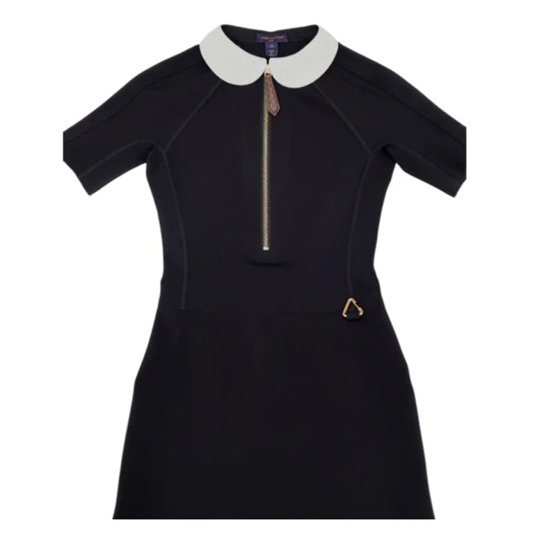 LOUIS VUITTON  PETER PAN COLLAR DRESS