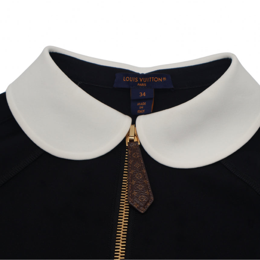 LOUIS VUITTON  PETER PAN COLLAR DRESS