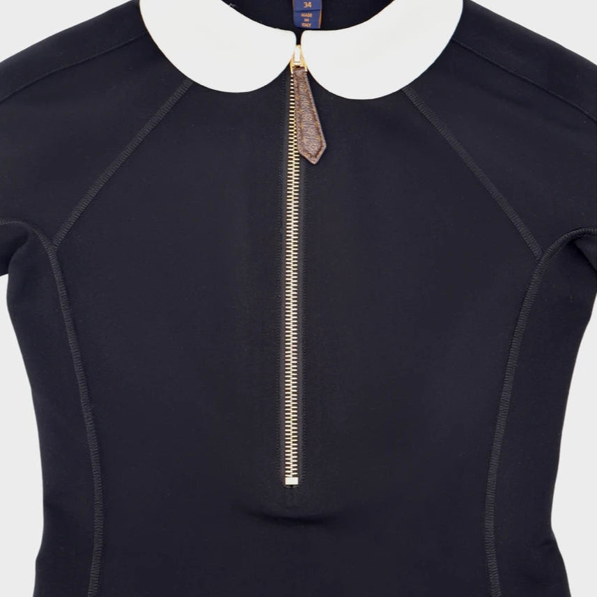 LOUIS VUITTON  PETER PAN COLLAR DRESS