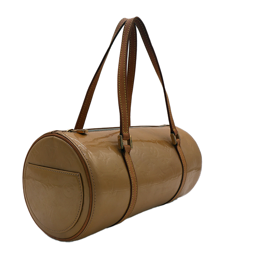 LOUIS VUITTON PAPILLON 30 IN NEUTRAL, MIROIR VERNIS